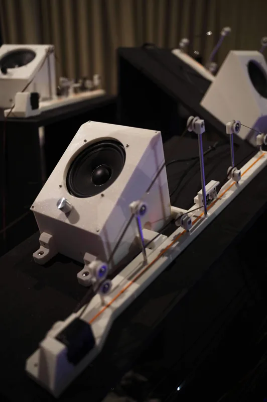 Sound and mechanical components of an installation